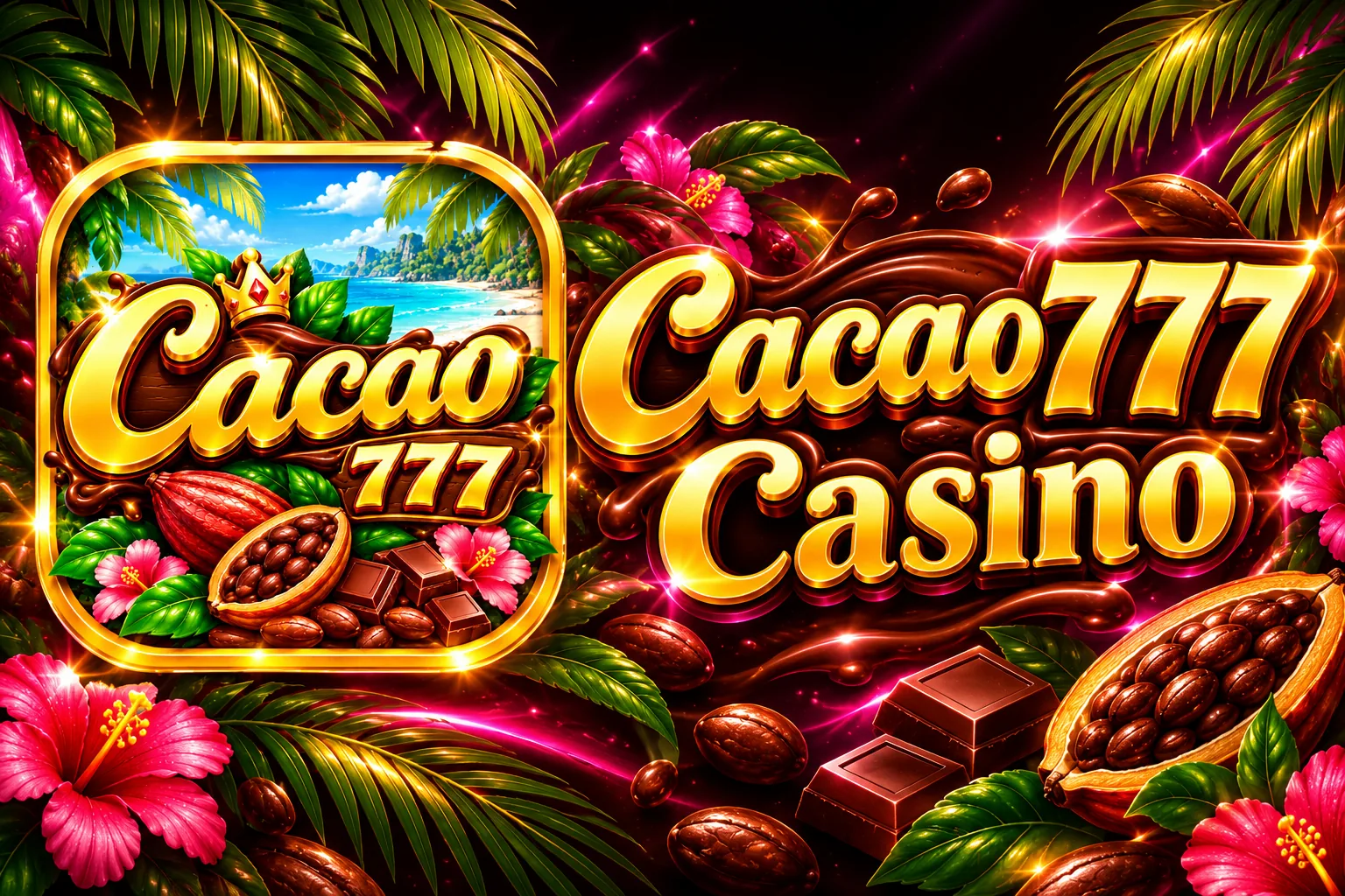 Banner de Cacao777 Casino con el bono de bienvenida de 150% hasta $12,000 MXN y 150 giros gratis